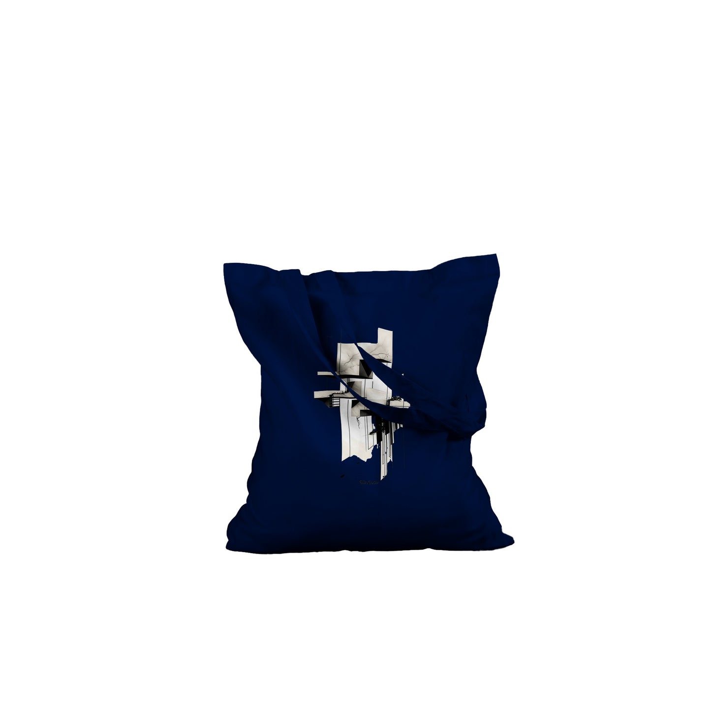 "Ethereal" Tote Bag Navy