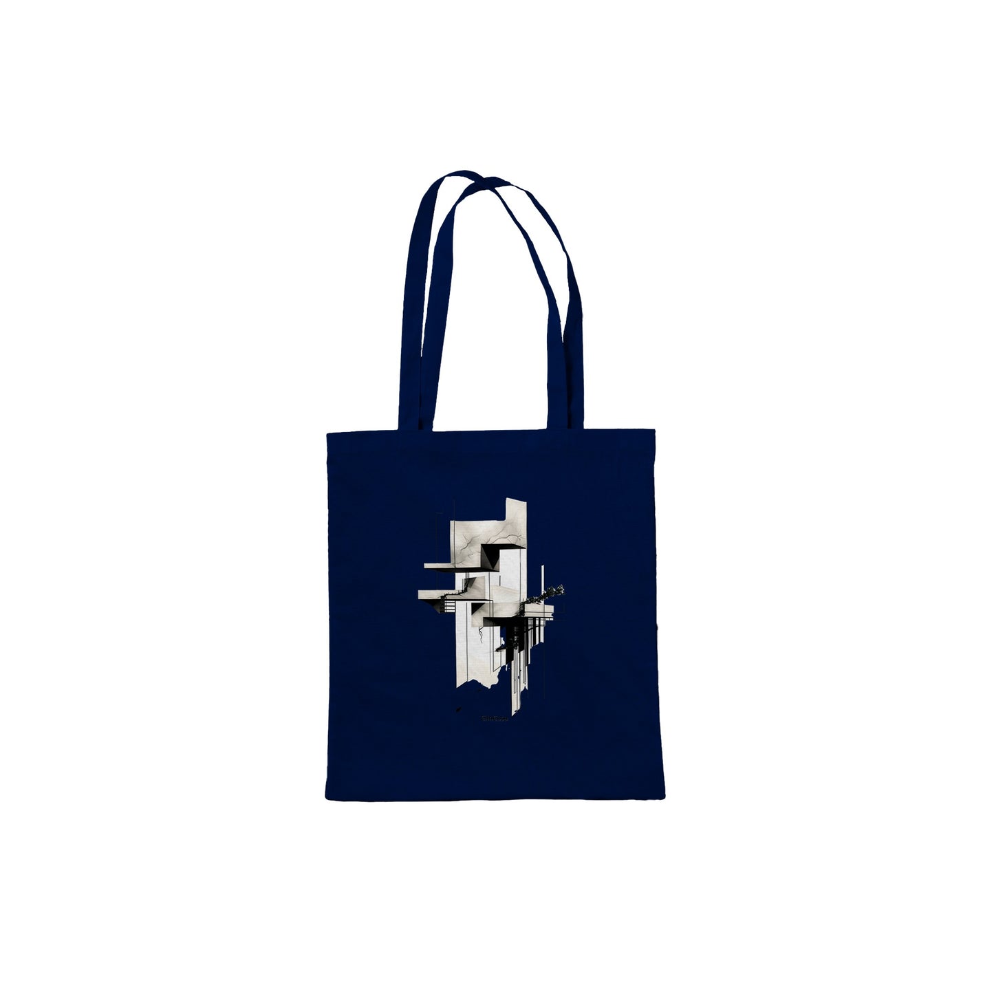 "Ethereal" Tote Bag Navy
