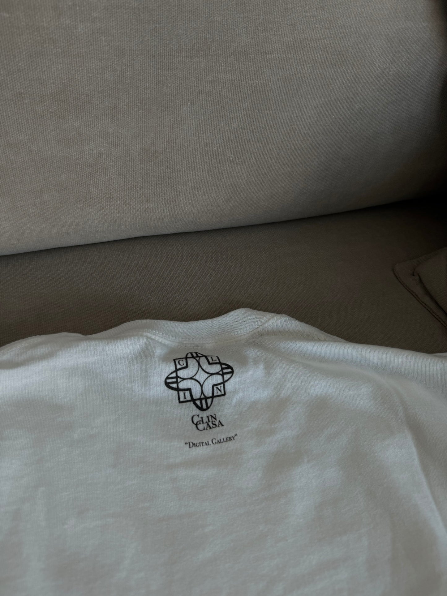 "P911" T-Shirt Chalk White